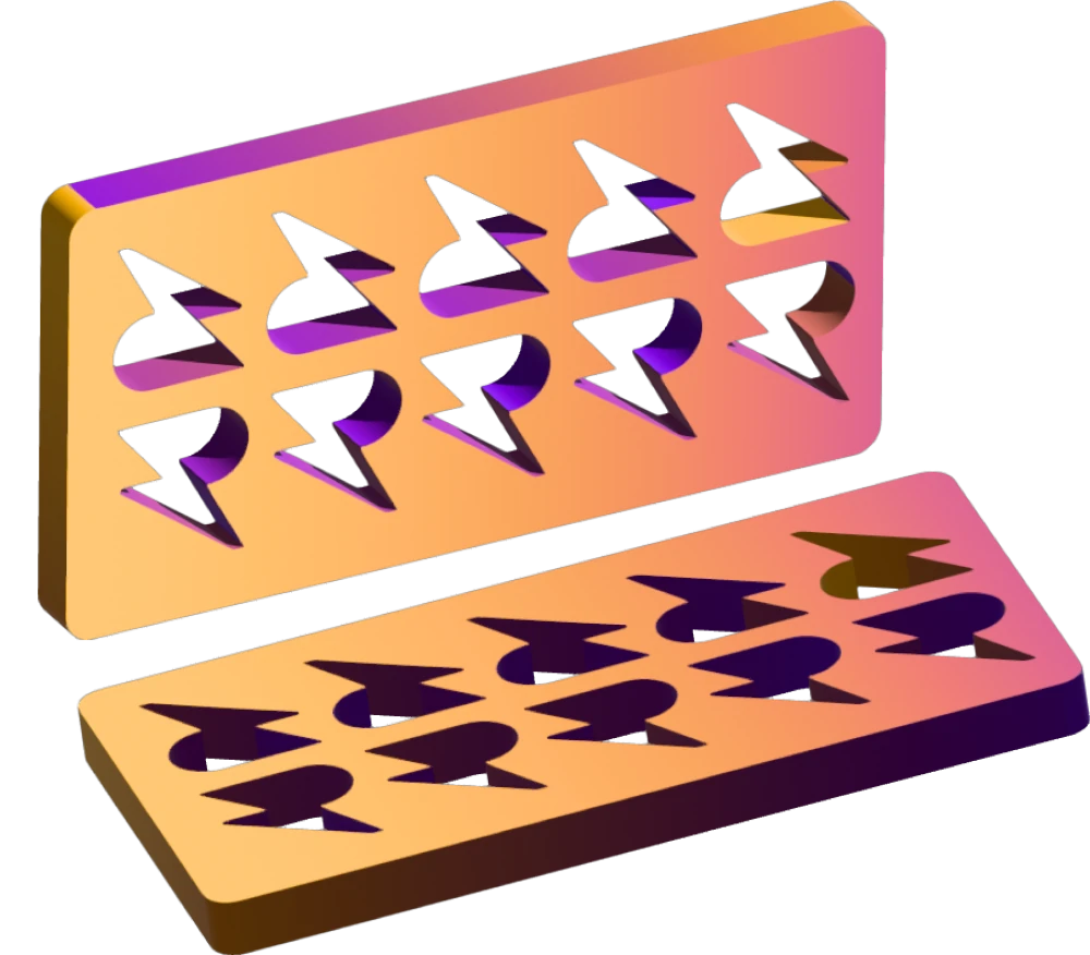 Placa con logos Centella